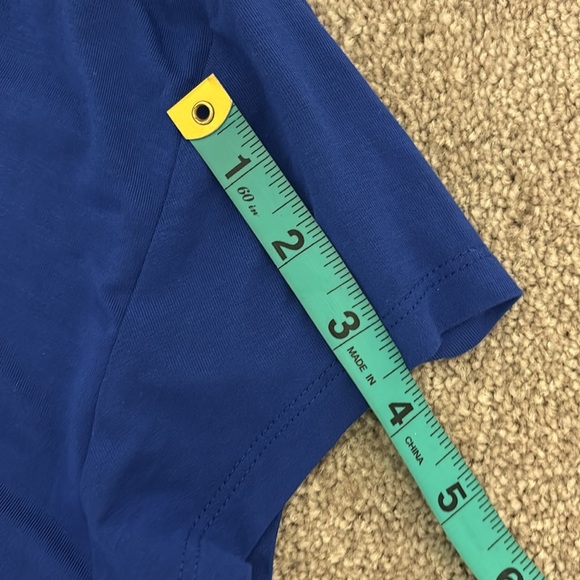 Bebe dazzling blue logo tee with Swarovski crystal Sz M - Picture 10 of 14